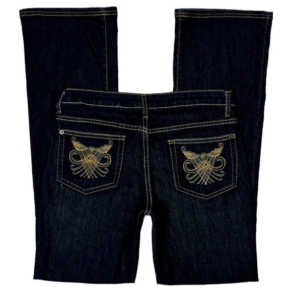 Y2K No Boundaries Low Rise Bootcut Jeans - Picture 1 of 6